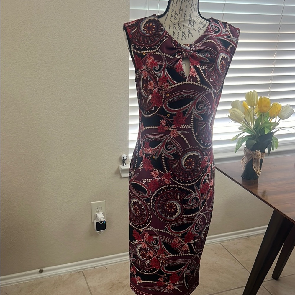 Paisley Midi dress